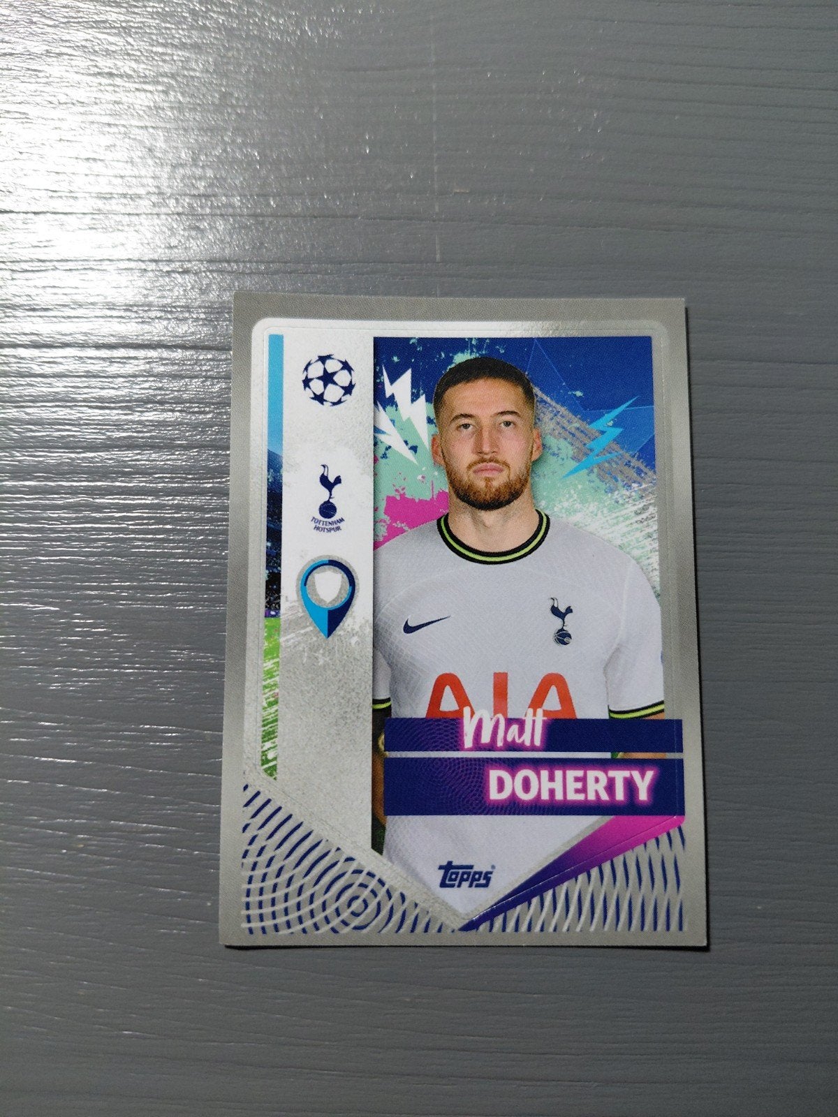 doherty (tottenham hotspur) topps 2022/23, Verzamelen, Ophalen of Verzenden, Nieuw, Buitenlandse clubs, Spelerskaart