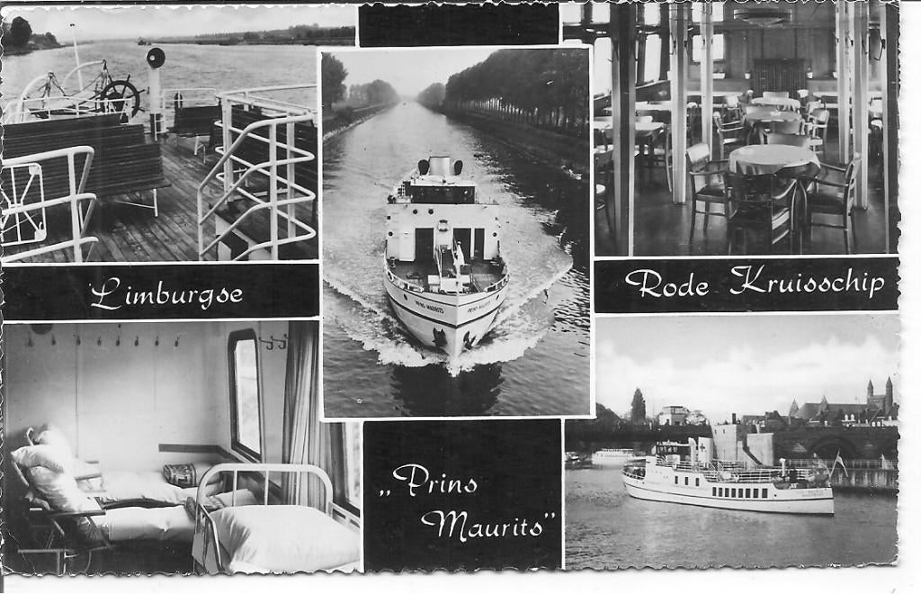 Limburg Rode Kruisschip Prins Maurits., Ophalen of Verzenden, 1960 tot 1980, Gelopen, Limburg