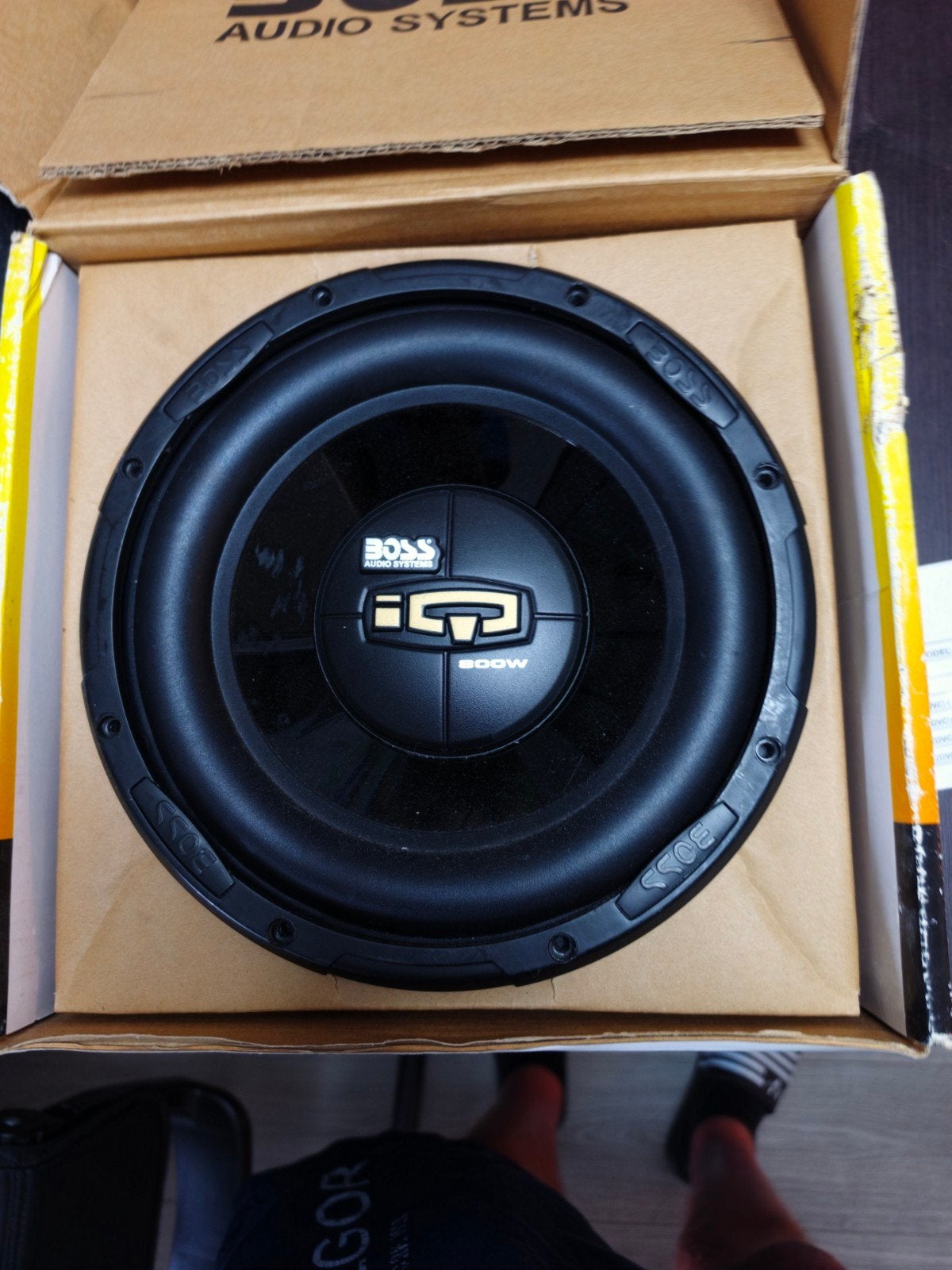 BOSS Audio Systems IQ-10DVC 10" Subwoofer, Ophalen of Verzenden, Nieuw