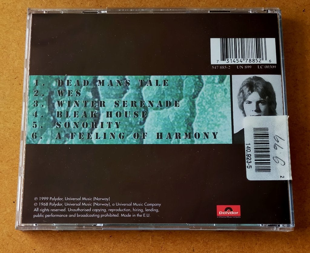 Terje Rypdal - Bleak House CD 1968/1999, Ophalen of Verzenden, Zo goed als nieuw, Jazz