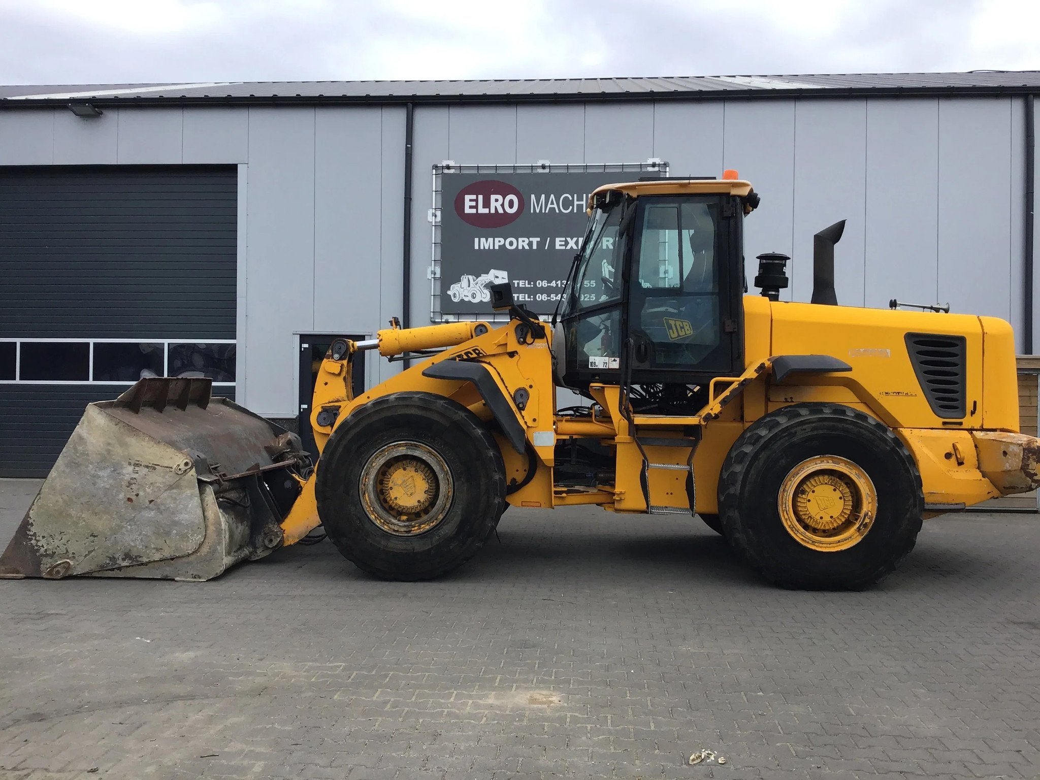 JCB 456 ZX (bj 2005), Wiellader of Shovel