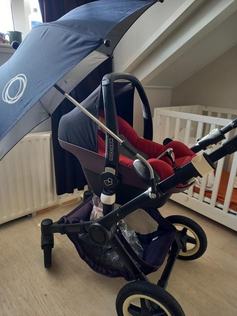 Bugaboo fox/ buffalo, Ophalen, Bugaboo, Verstelbare duwstang