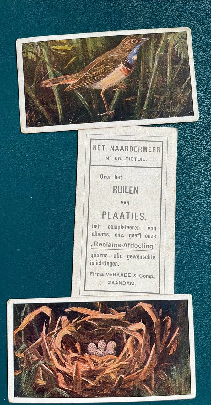 Lot (3) reclamekaartjes Verkade Zaandam jaren ‘20, Ophalen of Verzenden, Gebruikt, Overige typen