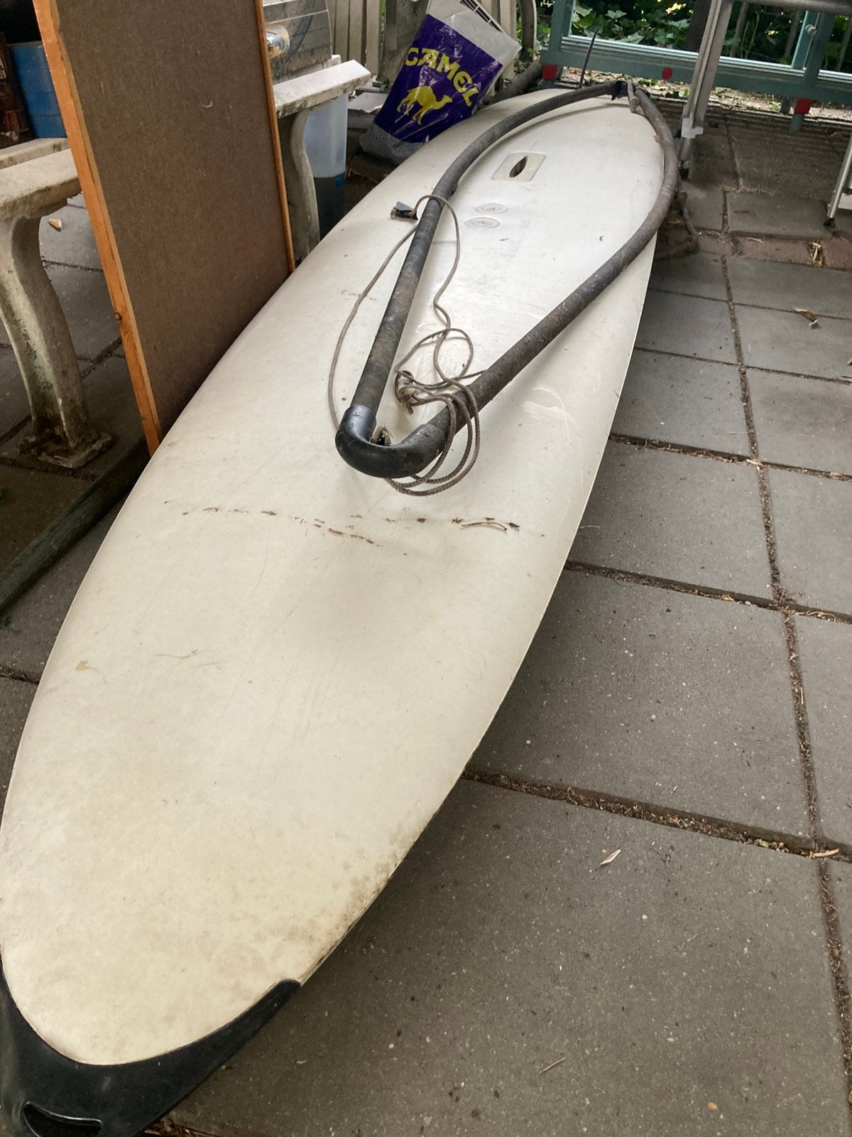 Mistral Surfplank incl. Trapeze en zeilen, Ophalen, Gebruikt, Longboard