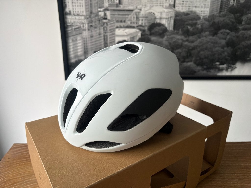 VAN RYSEL Fietshelm FCR MIPS wit, M, Ophalen of Verzenden, Zo goed als nieuw, Van Rysel