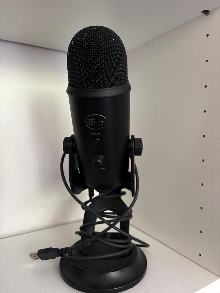 Blue yeti microfoon, Ophalen of Verzenden, Zo goed als nieuw, Studiomicrofoon