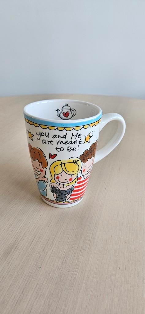 Blond Amsterdam XL mok, Huis en Inrichting, Keuken | Servies, Ophalen, Blond Amsterdam, Zo goed als nieuw, Kop(pen) en/of Schotel(s)