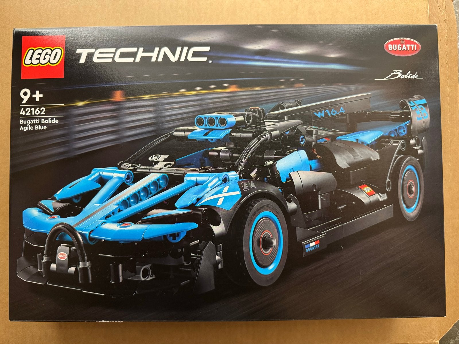Lego Technic 42162 Bugatti Bolide Agile Blue Nieuw Sealed, Lego, Nieuw, Ophalen of Verzenden, Technic