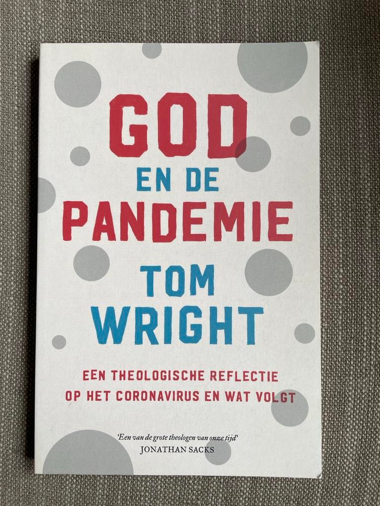 Tom Wright - God en de pandemie, Boeken, Godsdienst en Theologie, Christendom | Protestants, Zo goed als nieuw, Tom Wright, Ophalen of Verzenden