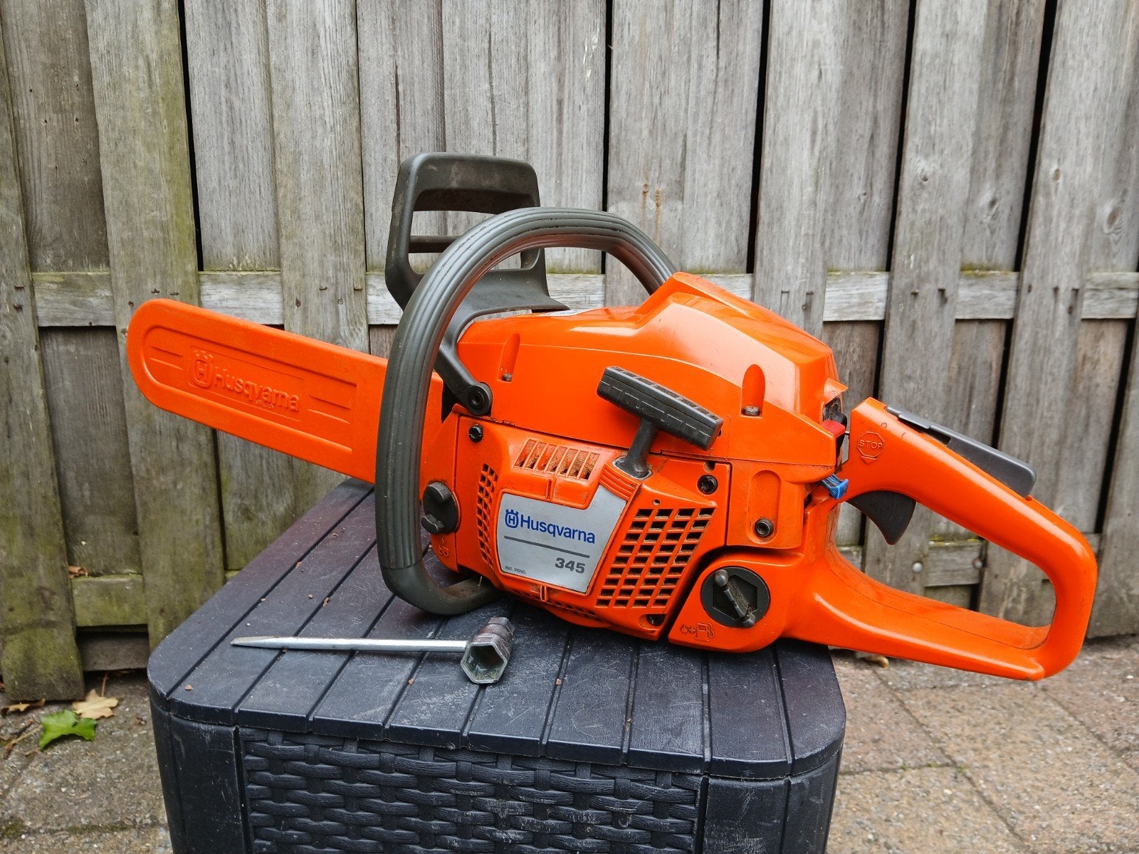 Husqvarna 345 kettingzaag motorzaag, Ophalen of Verzenden, Zo goed als nieuw, Husqvarna