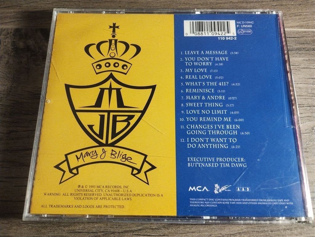 Mary J Blige - What\'s The 411 Remix, Ophalen of Verzenden, Zo goed als nieuw