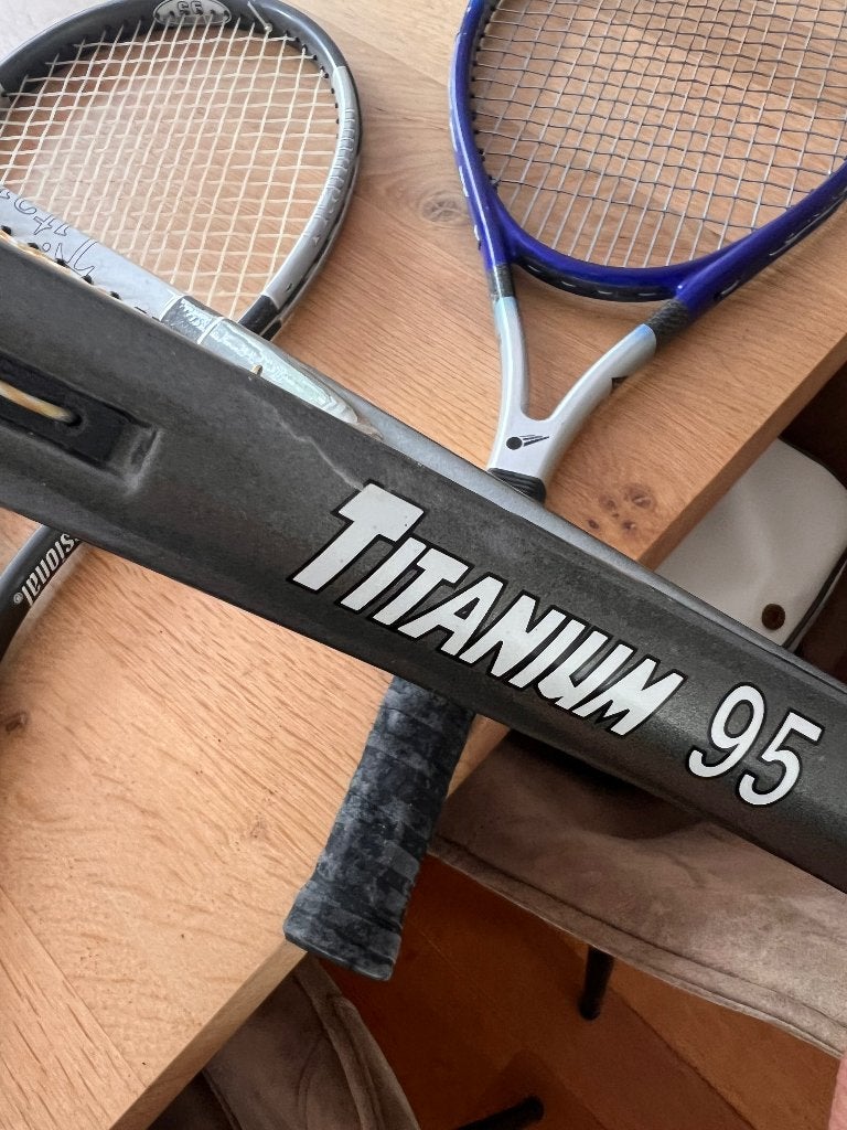 Tennisracket, Gebruikt, Racket, L3, Ophalen