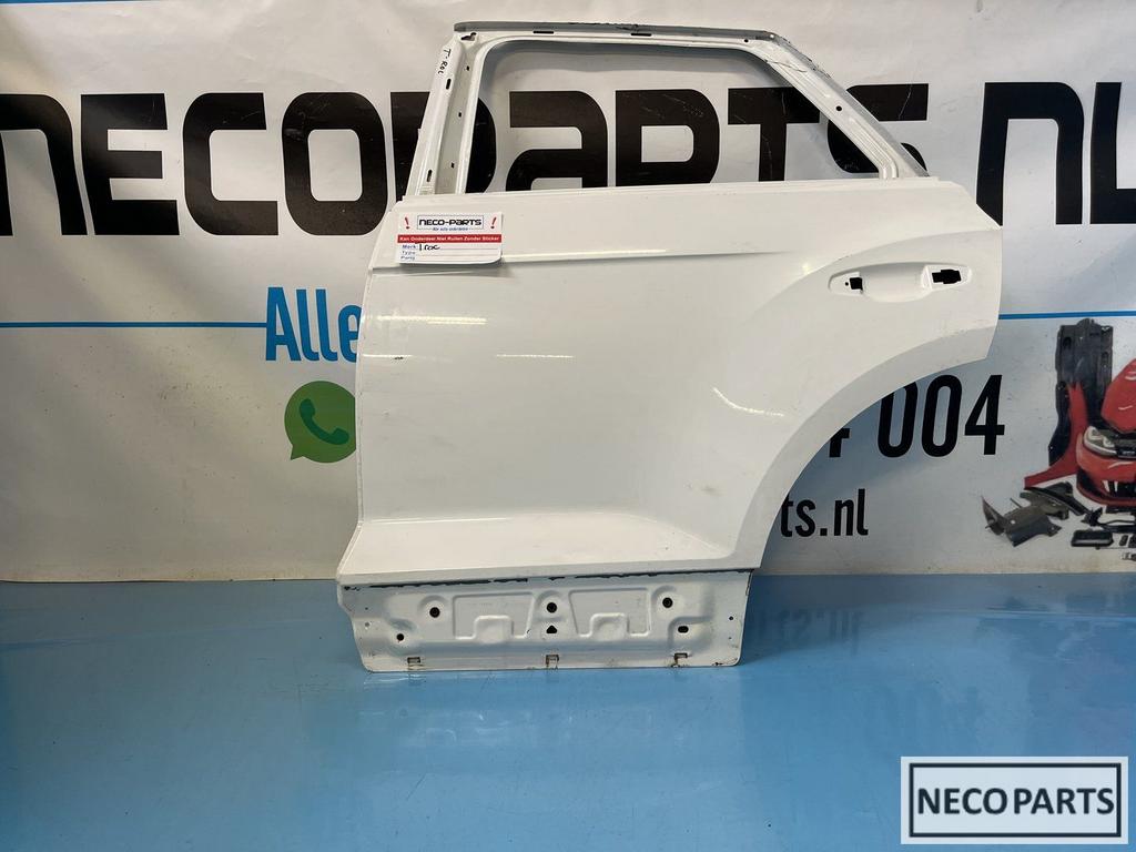 VOLKSWAGEN T ROC PORTIER ACHTERPORTIER DEUR ORIGINEEL, Auto-onderdelen, Ophalen of Verzenden, Gebruikt, Volkswagen, Spatbord