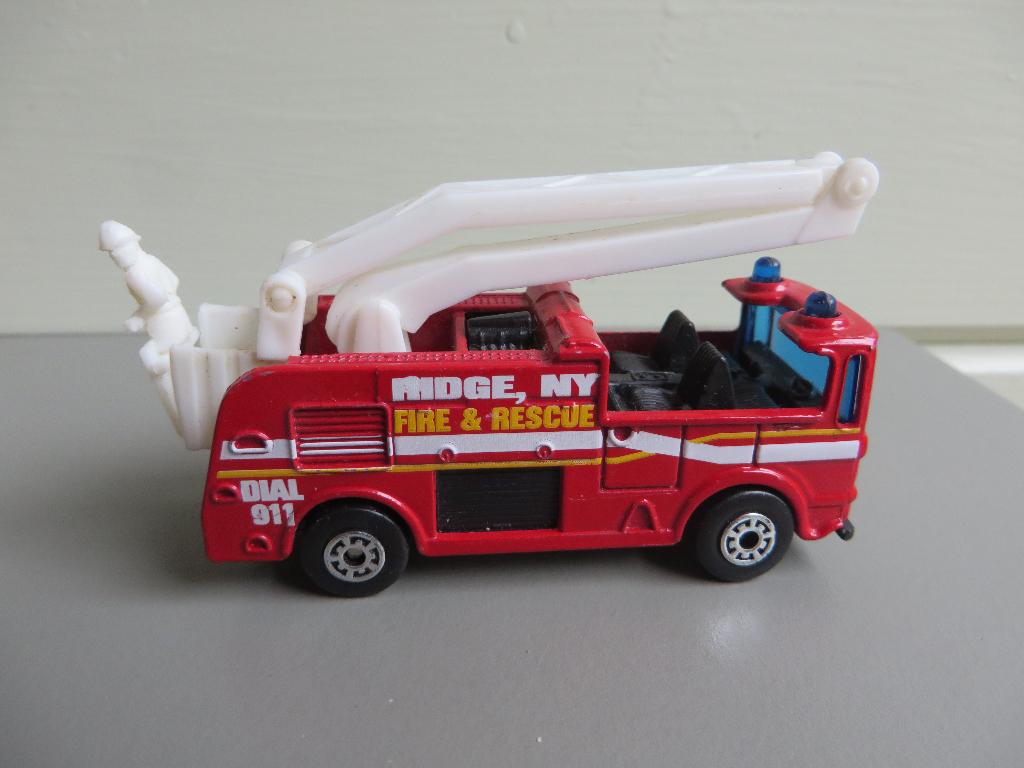 Matchbox Simon Snorkel RIDGE NY Fire & rescue, Ophalen of Verzenden, Gebruikt