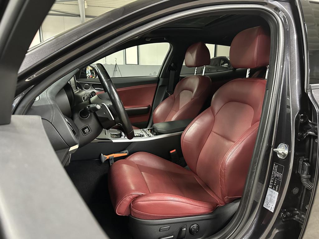 Kia Stinger 2.0 256pk T-GDI GT-Line | Full-option | Org NL |, Auto's, Automaat, Gebruikt, Euro 6, 4 cilinders
