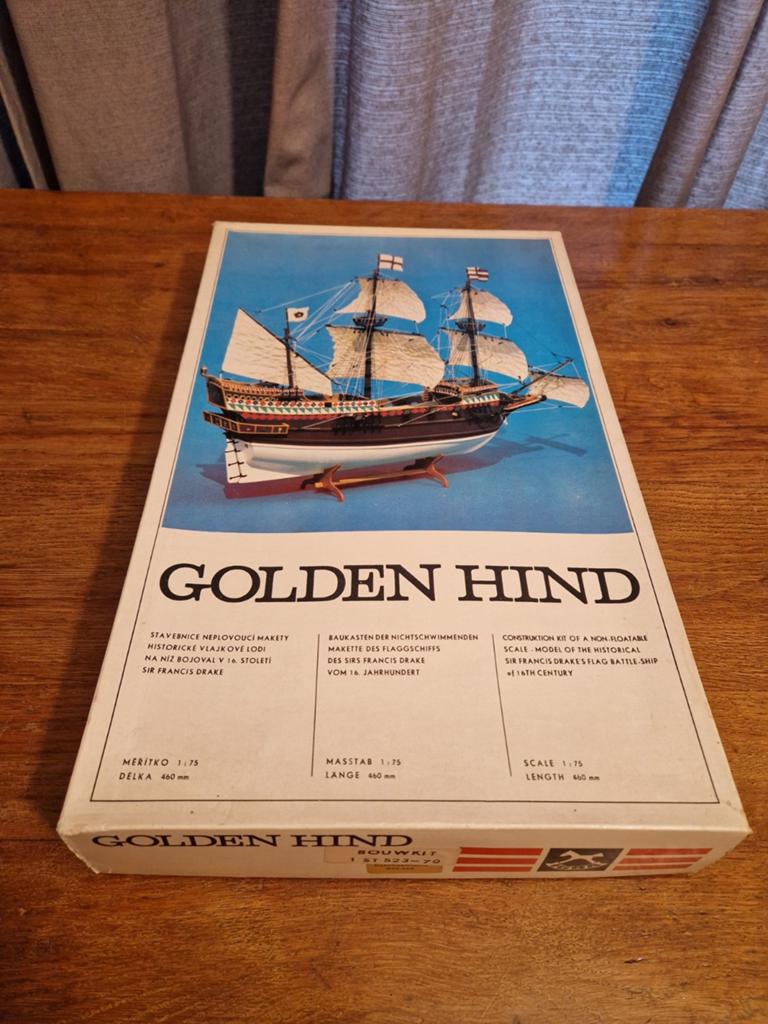 Igra Golden Hind bouwpakket, Golden hind, Nieuw, Ophalen of Verzenden, Golden hind