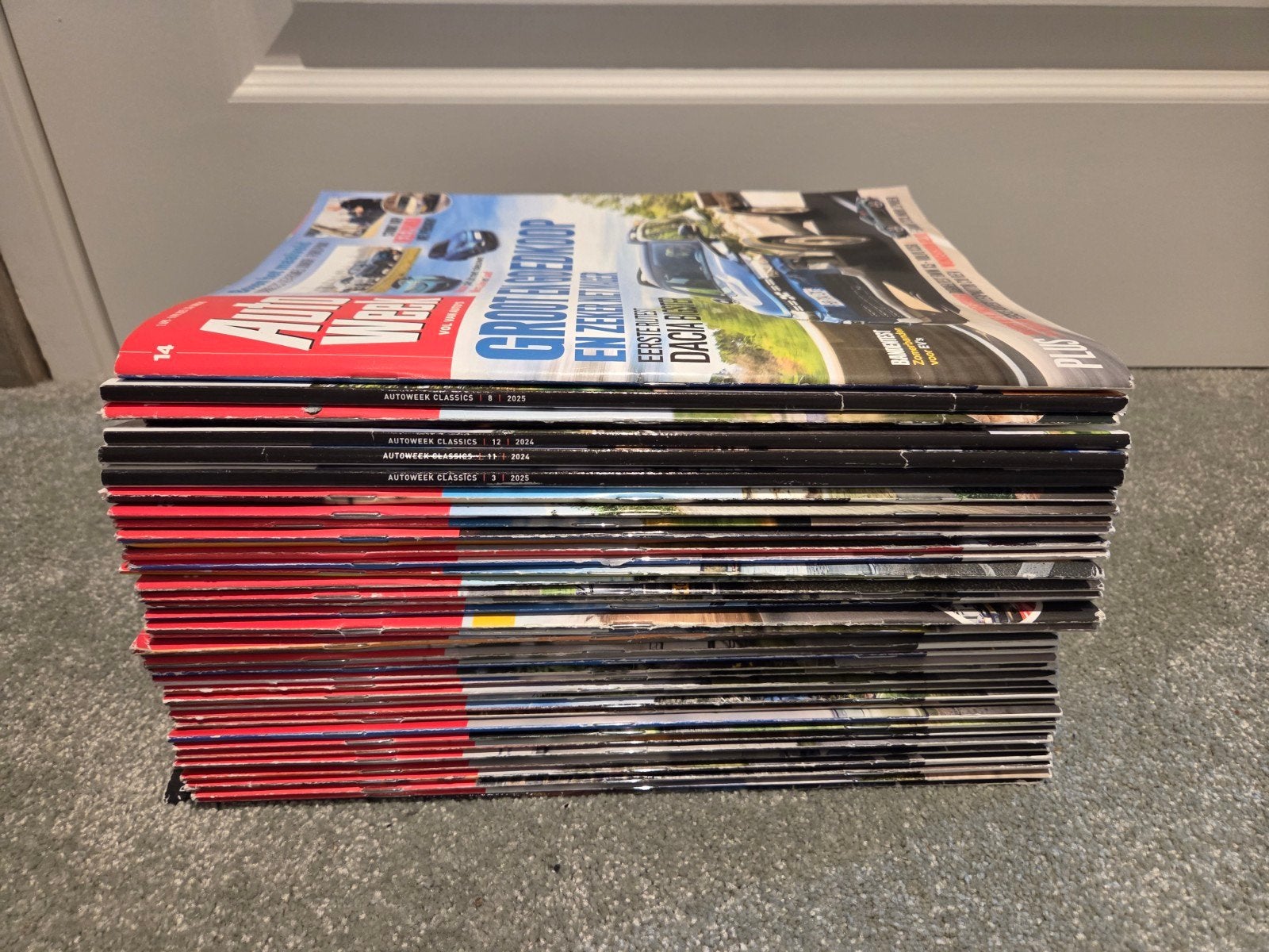 Grote stapel  tijdschriften Autoweek en Autoweek classic, Boeken, Ophalen of Verzenden, Zo goed als nieuw, Sport en Vrije tijd