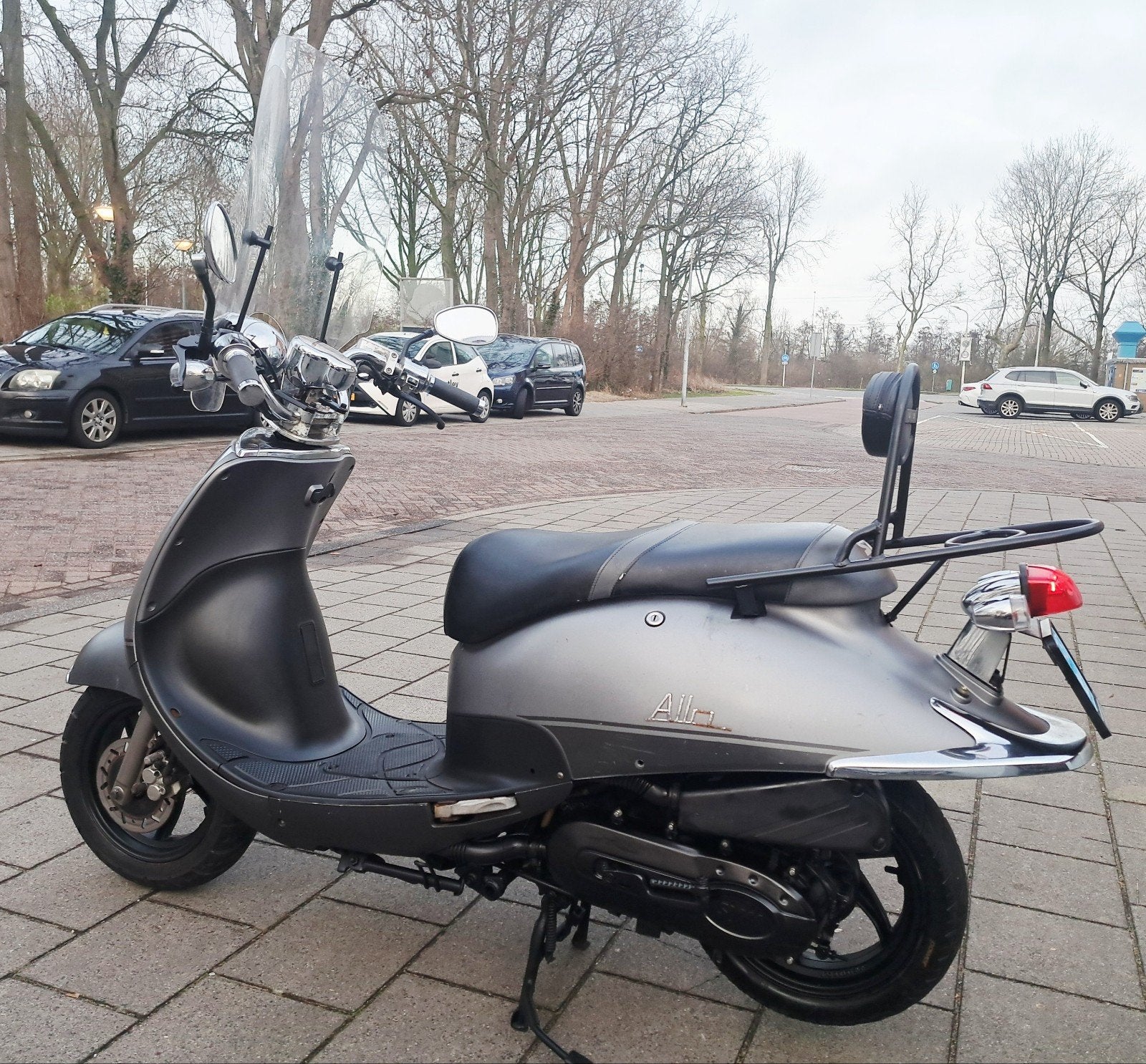 STOER EN GOED Sym 4Takt SCOOTER Compleet Kijk Foto's, Ophalen, Gebruikt, Allo, Benzine