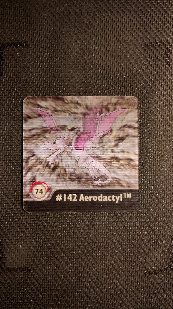 aerodactyl 74 lenticular artbox | Pokemon kaart, Ophalen, Zo goed als nieuw, Losse kaart, Foil