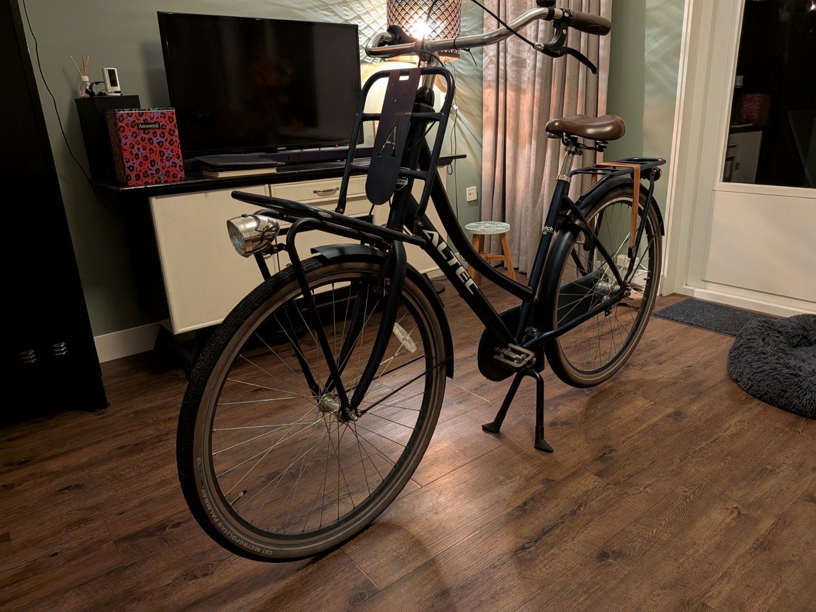Altec Dutch 53 2025 donkerblauw Damesfiets - 3 versnellingen, 53 tot 56 cm, Velgrem, Versnellingen, Zo goed als nieuw