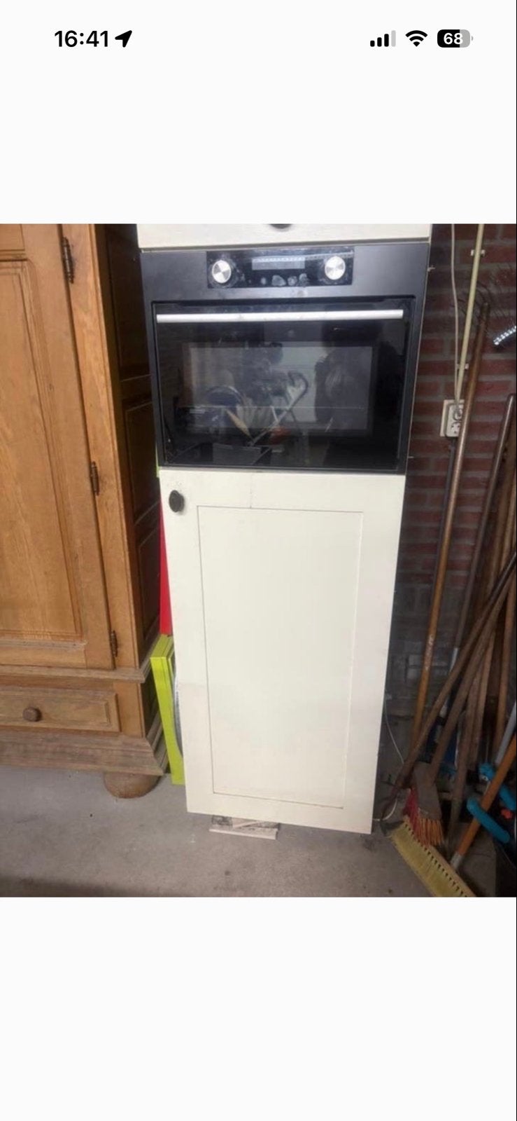 Koelkast Liebherr Premium en combi oven Atag, Ophalen, Gebruikt, 45 tot 60 cm