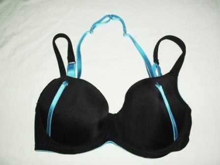 BH 70D Sapph beugelmodel zwart - blauwe binnenzijde, Sapph, Ophalen of Verzenden, Zwart, BH