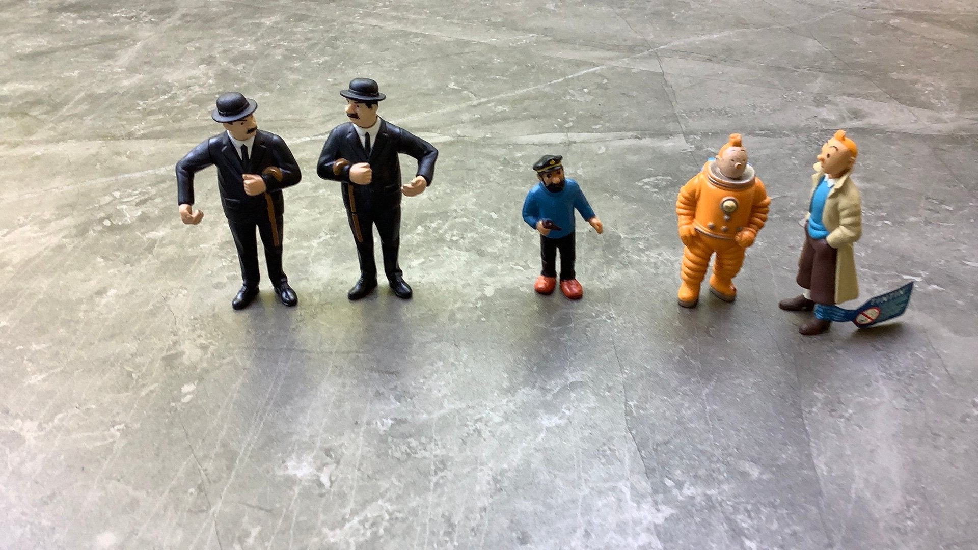 Zeldzame vintage figuren set LU 1993, Verzamelen, Ophalen of Verzenden, Zo goed als nieuw