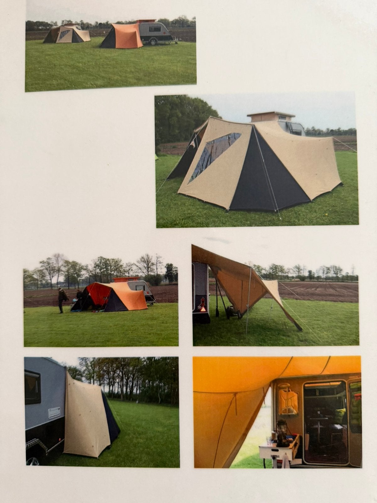 Aart Kok / De Waard achtertent - luifel Kip Shelter, Caravans en Kamperen, Voortenten en Luifels, Ophalen, Zo goed als nieuw