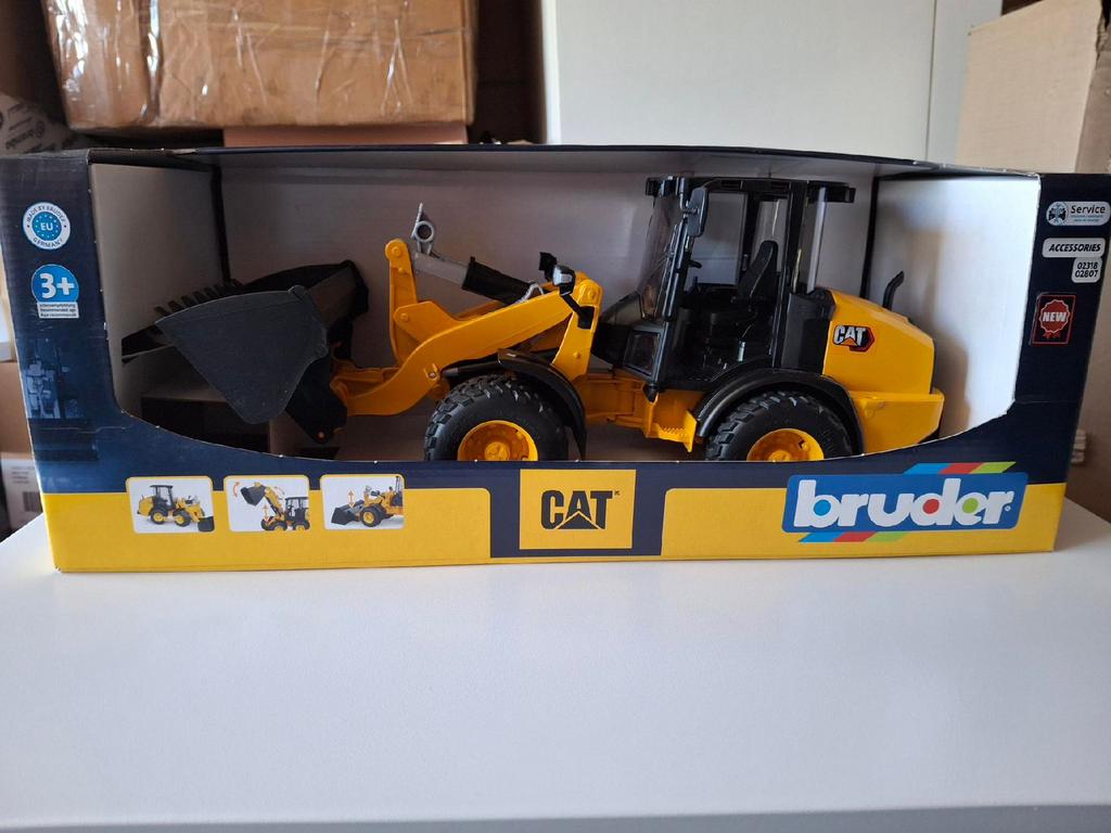 Bruder Caterpillar compacte wiellader, Ophalen of Verzenden, Nieuw