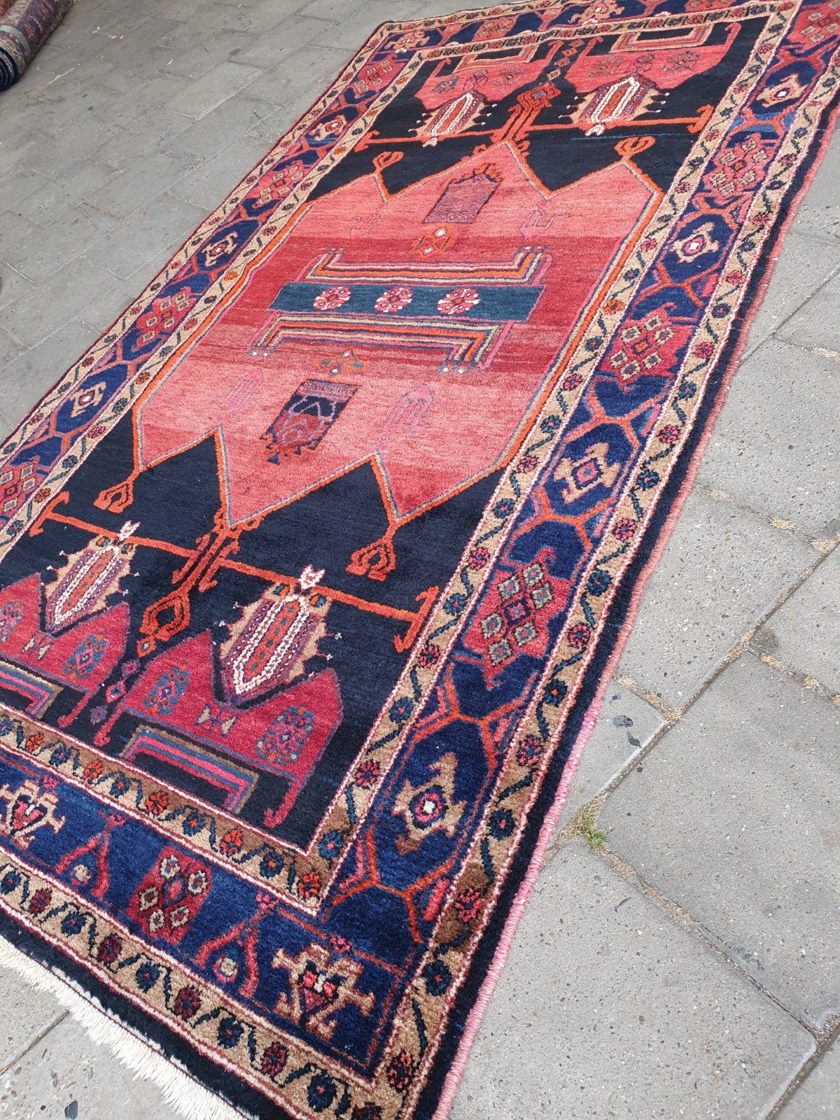 HELAAS VERKOCHT  Perzisch tapijt Neschen.260x145 cm, 100 tot 150 cm, 200 cm of meer, Ophalen of Verzenden, Zo goed als nieuw