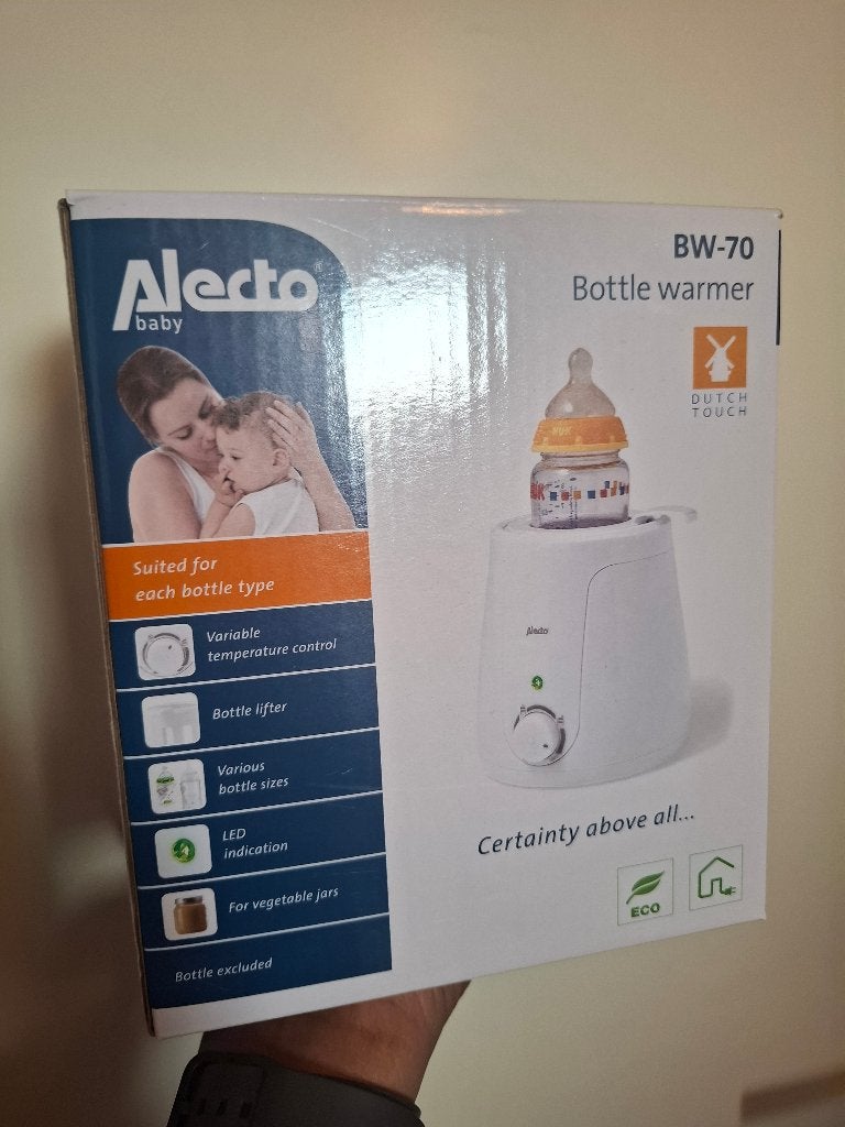 Alecto flessenwarmer - zo goed als nieuw, Ophalen of Verzenden, Zo goed als nieuw, Flessen- of potjesverwarmer