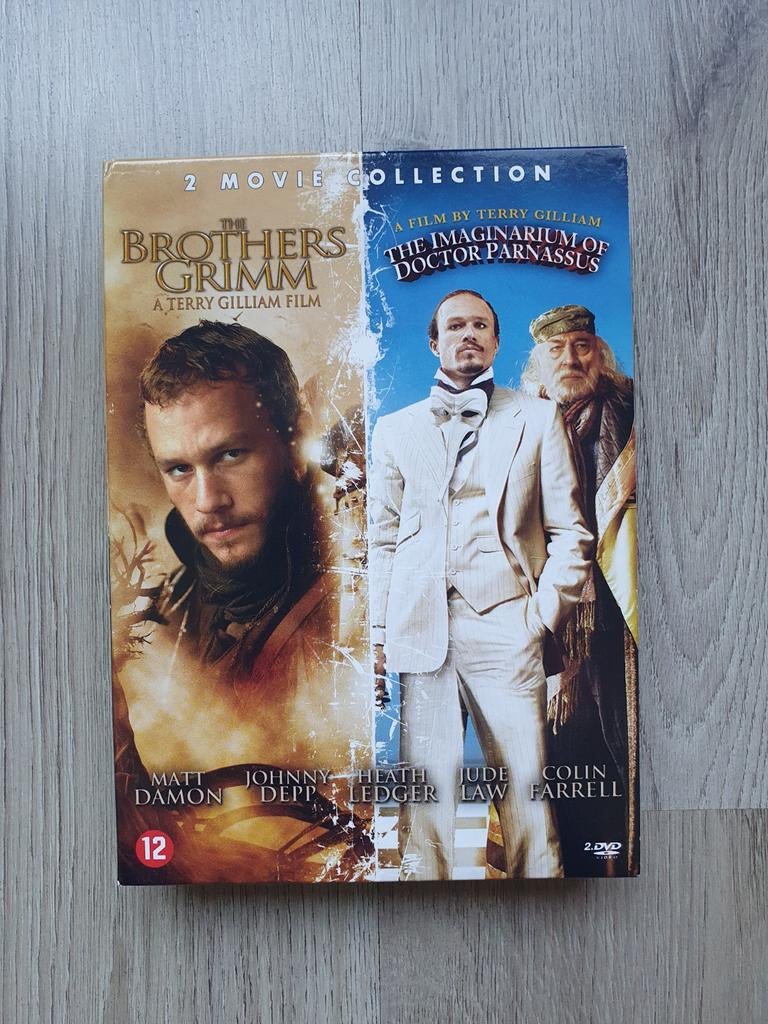 DVD's The Brothers Grimm The Imaginarium of Doctor Parnassus, Vanaf 12 jaar, Ophalen of Verzenden, Zo goed als nieuw