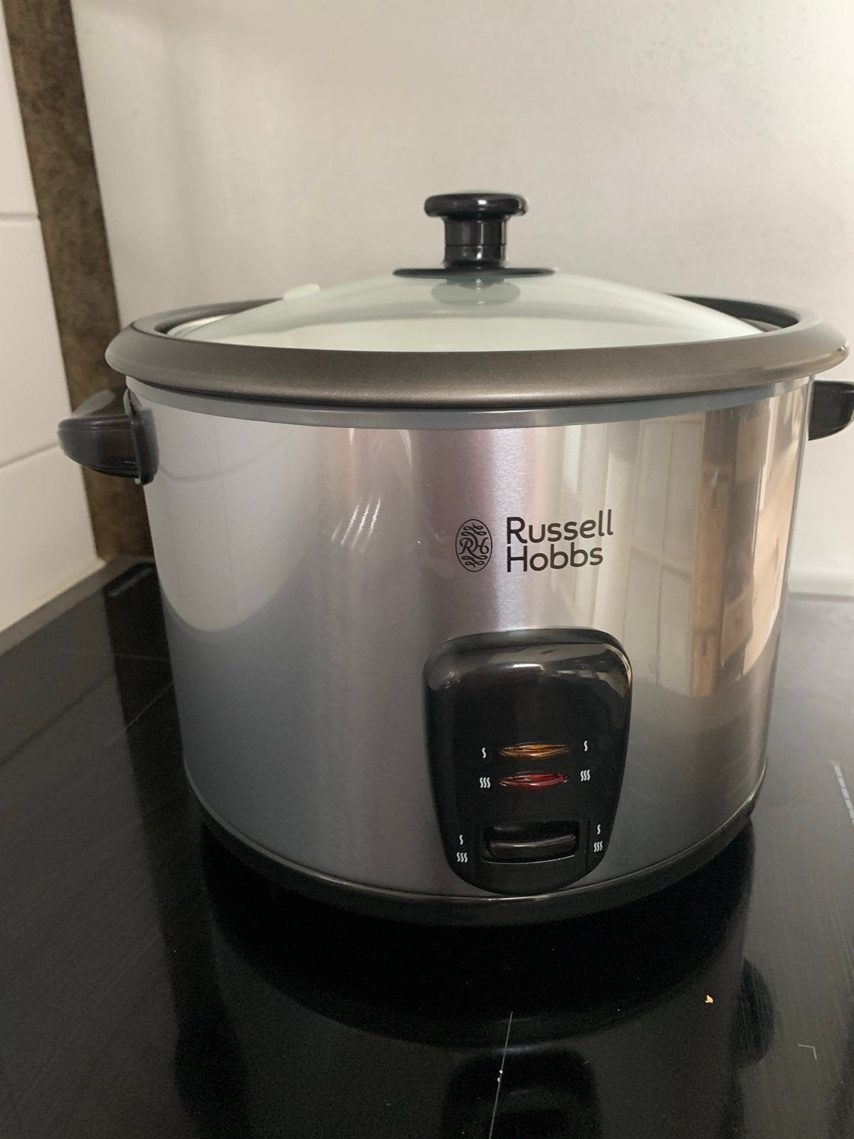 Russell Hobbs Rijstkoker met stoommandje - 1.8L, Witgoed en Apparatuur, Rijstkokers, Ophalen of Verzenden, Nieuw