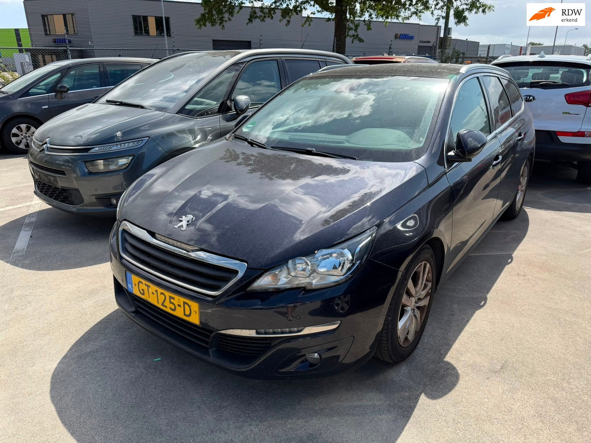 Peugeot 308 SW 1.6 BlueHDI Blue Lease Executive Pack, Auto's, Voorwielaandrijving, Gebruikt, Blauw, Origineel Nederlands