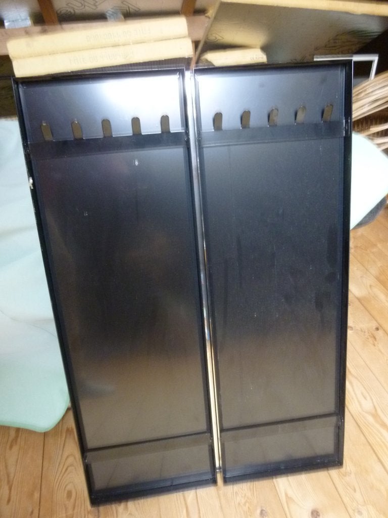 nieuwe Ikea Karmsund drieluik spiegel, zwart metaal, Overige typen, Nieuw, Minder dan 25 cm, Minder dan 100 cm