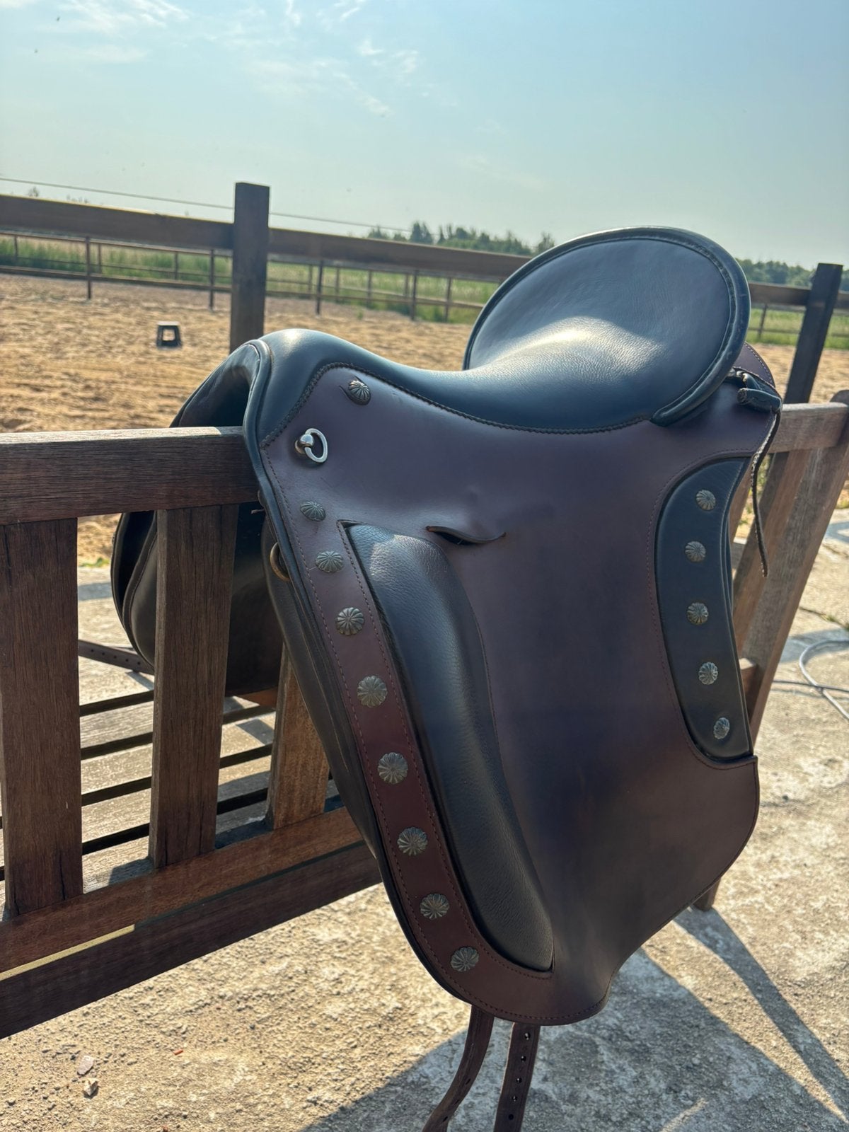 Deuber El Campo Shorty S2 zadel paard, Ophalen, Zo goed als nieuw, Dressuur