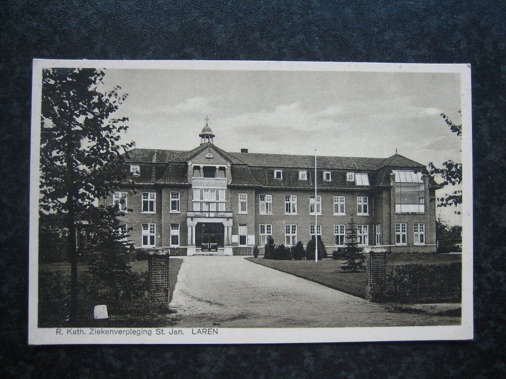 LAREN nh  r.k. ziekenverpleging St. Jan, Ophalen of Verzenden, 1940 tot 1960, Noord-Holland