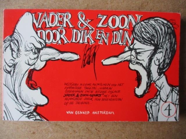adv8513 vader en zoon 4, Eén stripboek, Ophalen, Gelezen