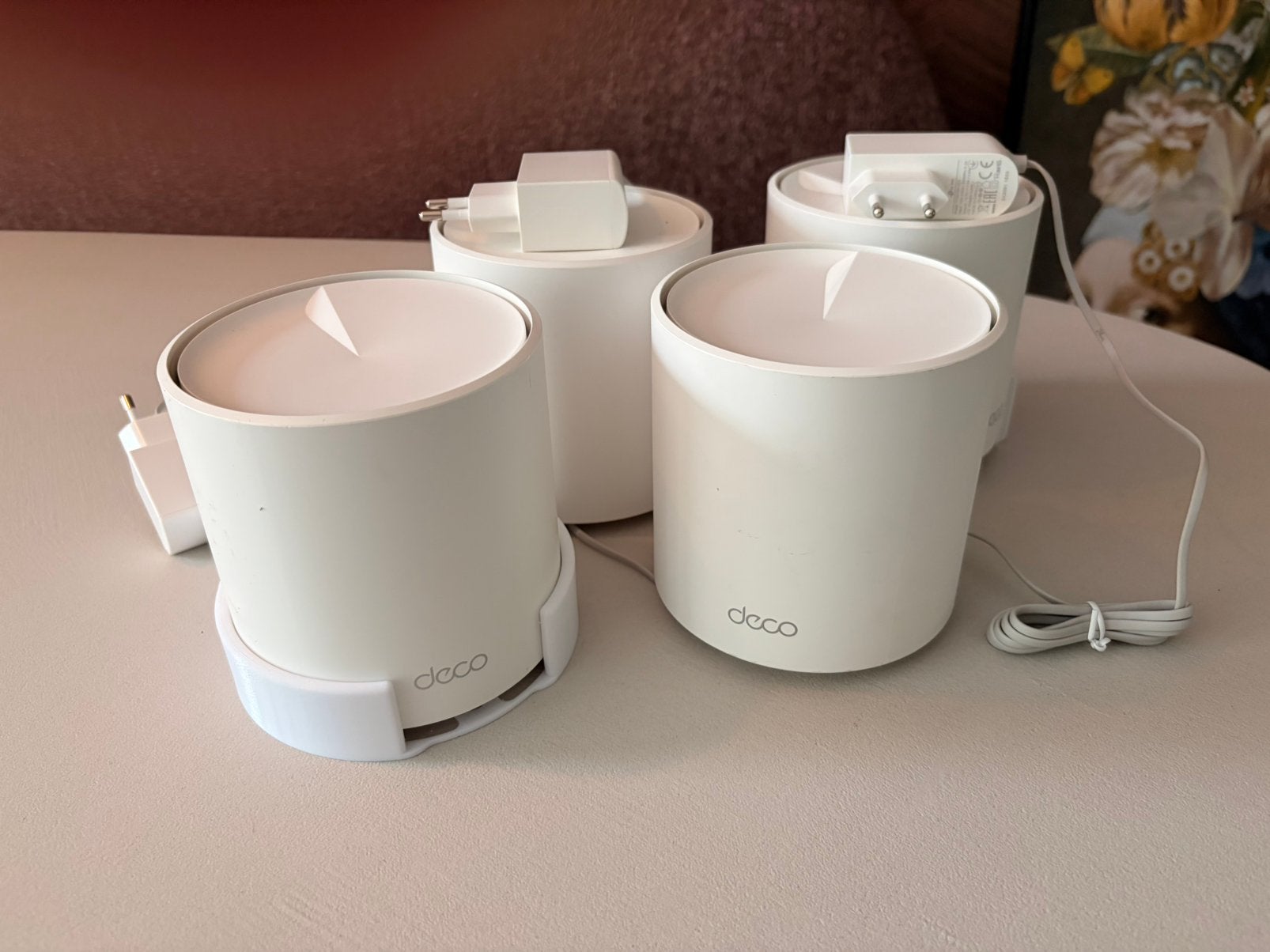 4x deco mesh x10/20 (wifi 6), Computers en Software, Ophalen of Verzenden, Zo goed als nieuw, Router