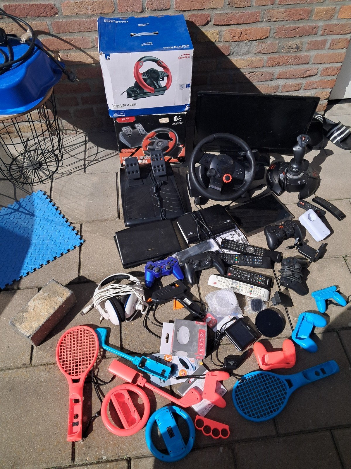 game stuur, wii accessoires en andere elektra, Ophalen