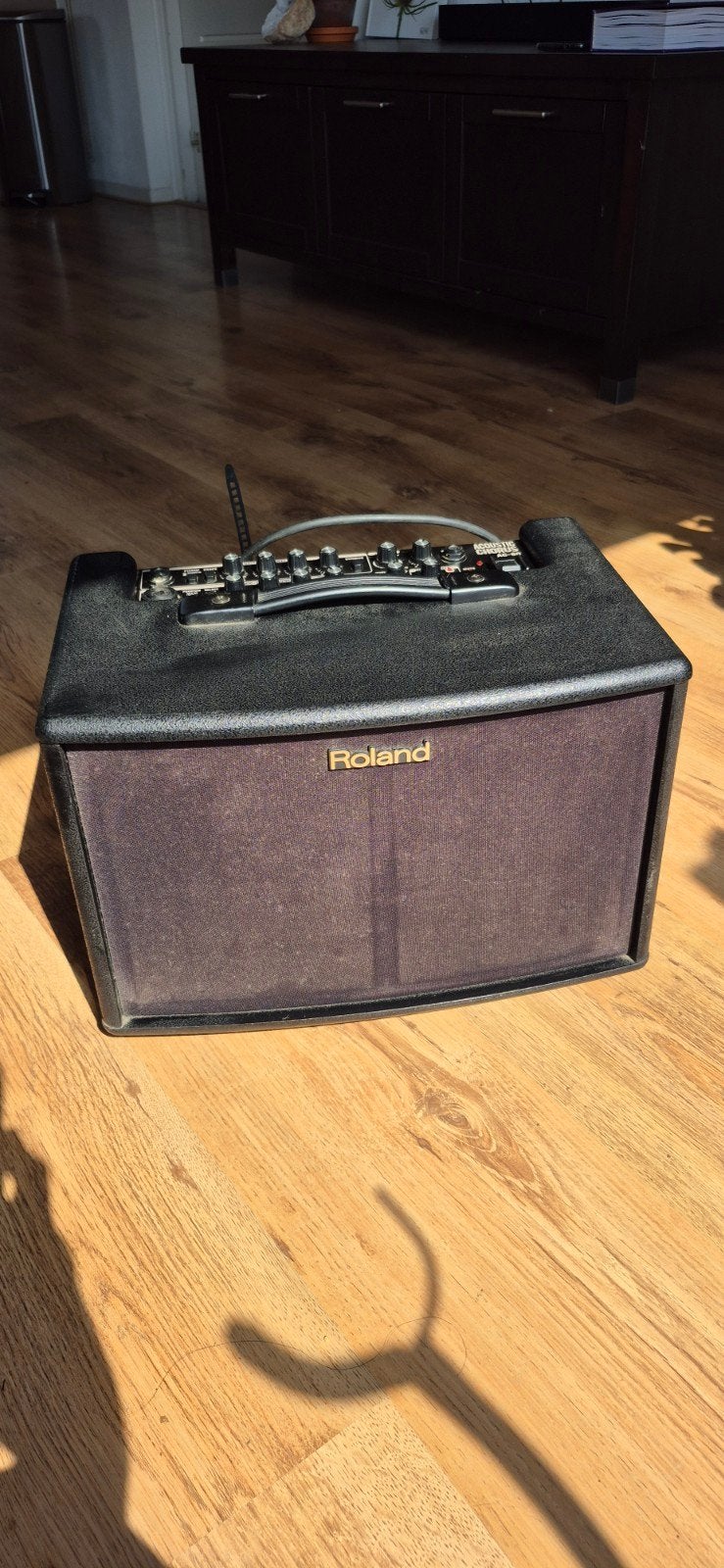 Roland AC-60 Acoustic Chorus gitaarversterker - Goede staat, Muziek en Instrumenten, Ophalen of Verzenden