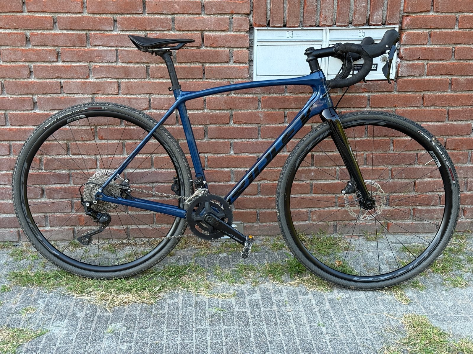 Ridley Kanzo Carbon Gravelbike 52cm, 28 inch, 49 tot 53 cm, Zo goed als nieuw, 15 tot 20 versnellingen