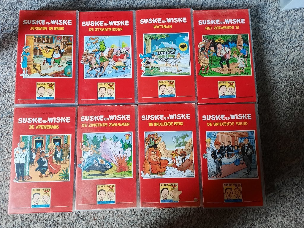 SUSKE & WISKE "De Briesende Bruid" Tekenfilm Op VIDEO!, Cd's en Dvd's, Alle leeftijden, Kinderfilm, Ophalen of Verzenden, Zo goed als nieuw