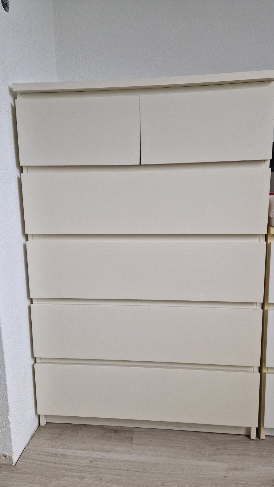 Ikea MALM 6 laden, Huis en Inrichting, Kasten | Ladekasten, Ophalen, Gebruikt, 50 tot 100 cm, 3 of 4 laden