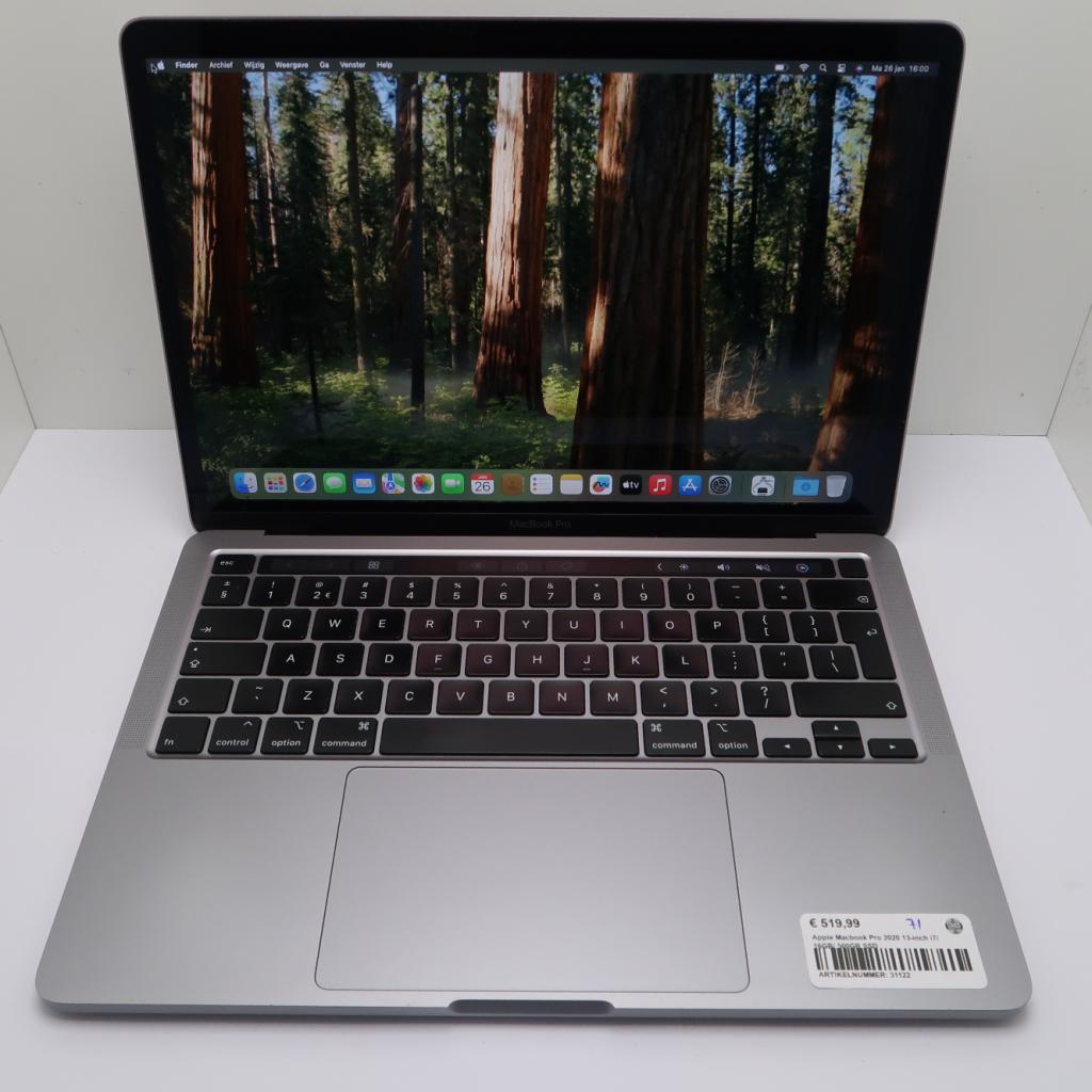 Apple Macbook Pro 2020 13-inch i7/ 16GB/ 500GB SSD, Niet ingevuld, Zo goed als nieuw, Niet ingevuld, Niet ingevuld