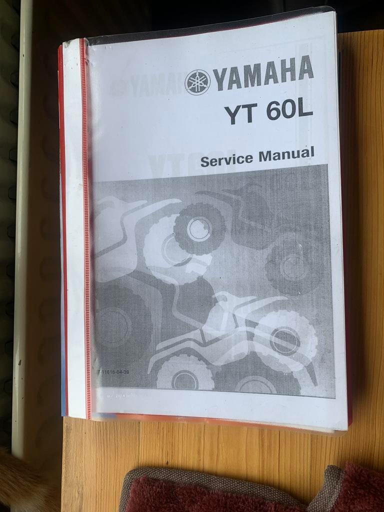 Yamaha YT60L trike service manual, Ophalen of Verzenden, Yamaha