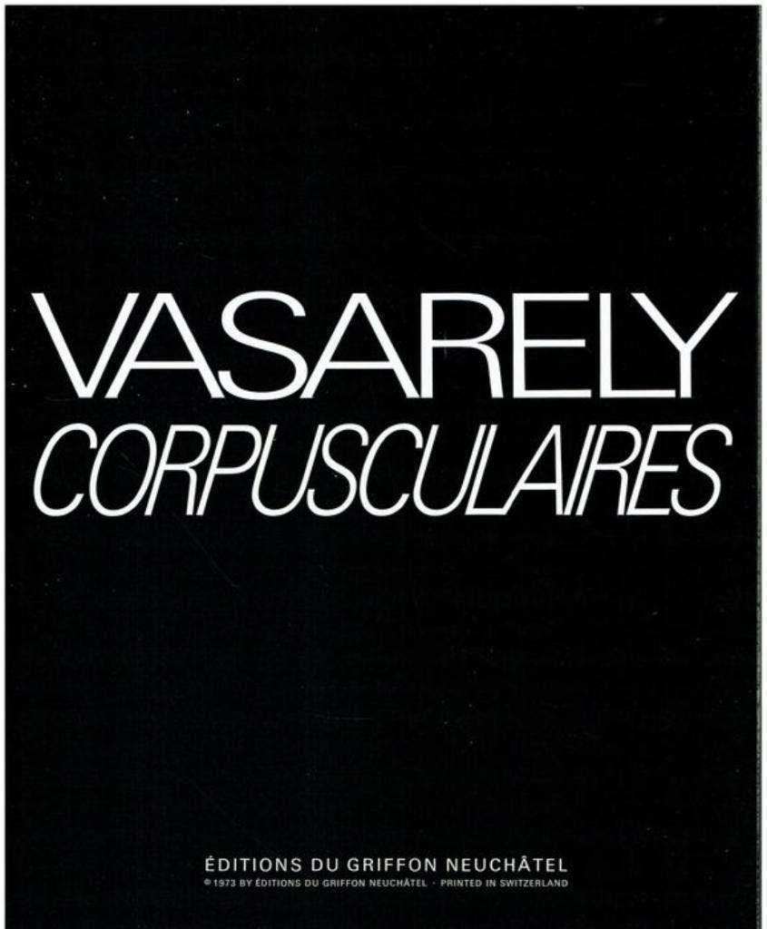 Victor Vasarely CORPUSCULAIRES  Portfolio, Verzenden