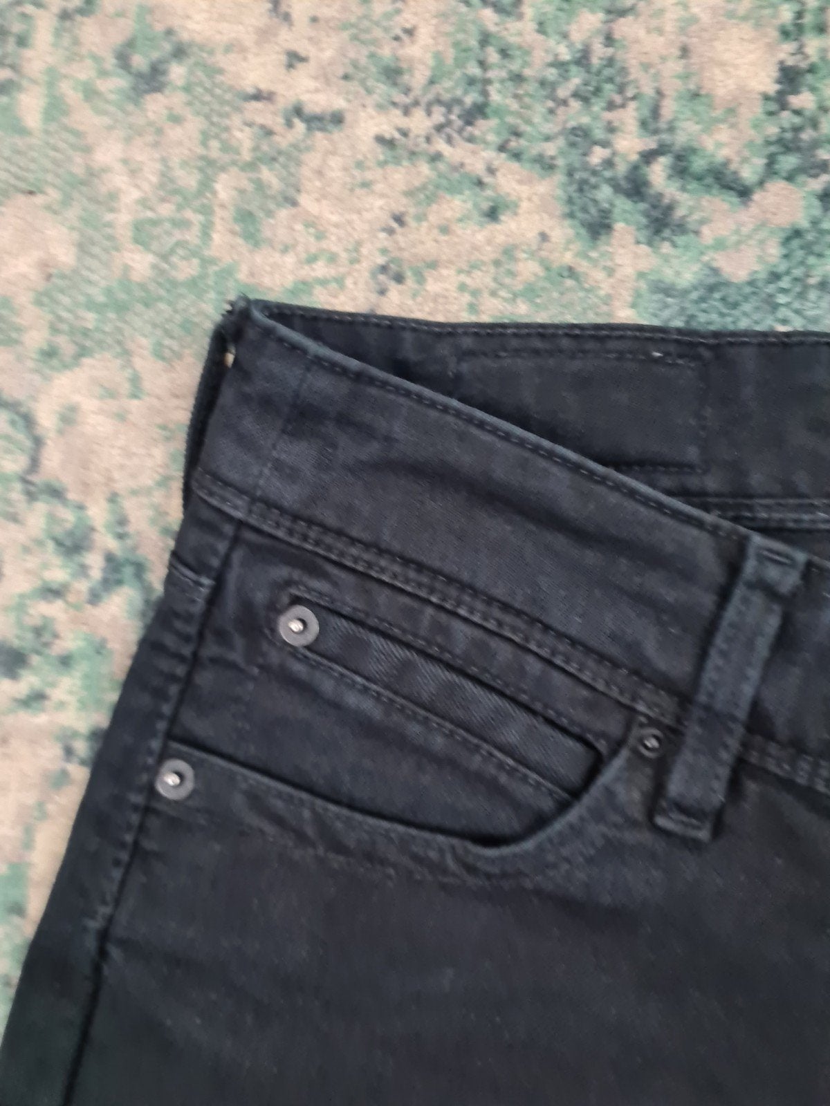 Levi's 570 straight fit W28 L32 Tulsi2832 Low-rise, Zwart, Ophalen of Verzenden, Zo goed als nieuw, W28 - W29 (confectie 36)