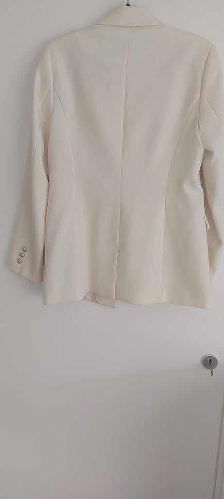 Nikkie creme colbert maat 42 - Zo goed als nieuw, Beige, Maat 42/44 (L), Ophalen of Verzenden, Zo goed als nieuw