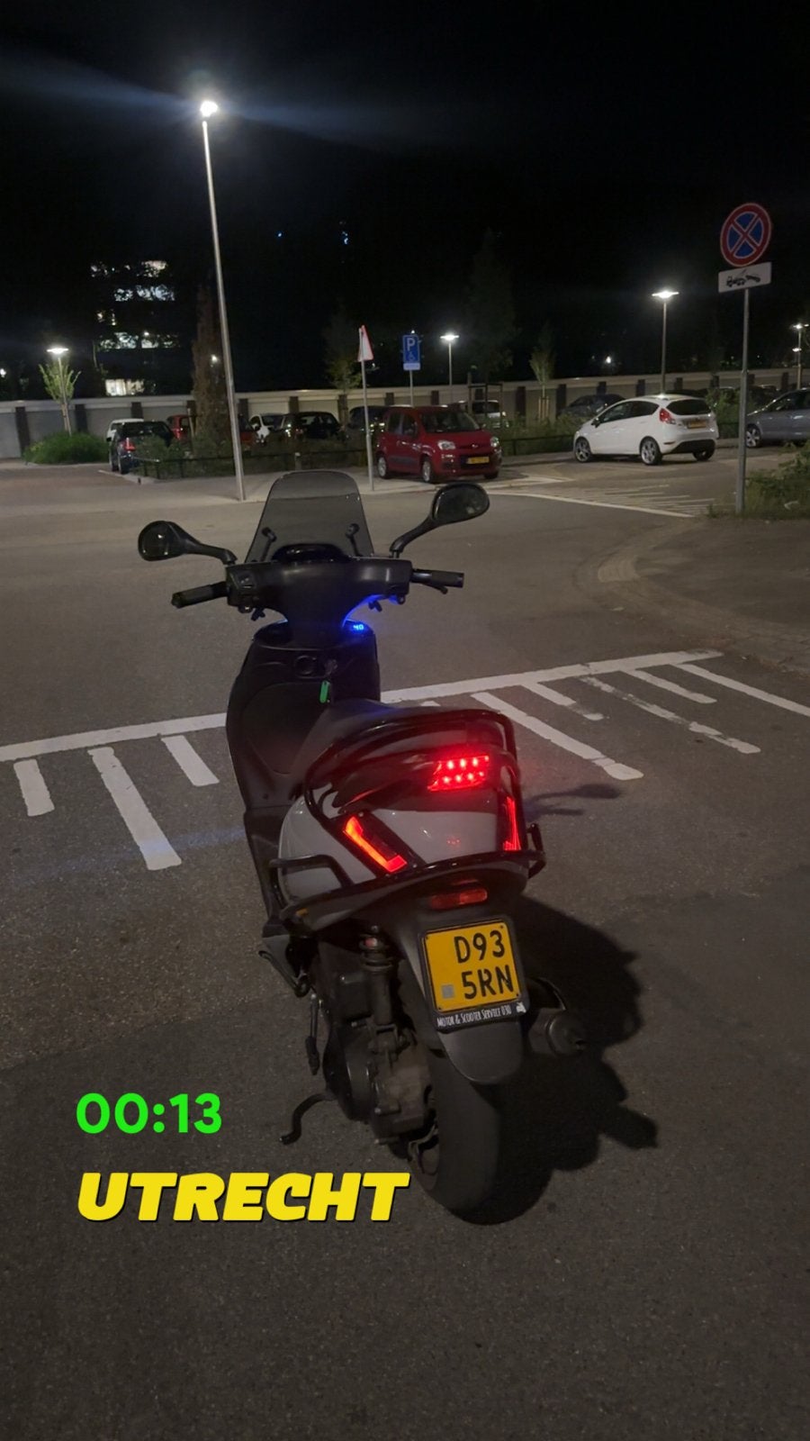 Piaggio Zip 70cc 2Takt Brommer - Nardo Grey - Perfect Afgest, Ophalen of Verzenden, Gebruikt, Maximaal 45 km/u